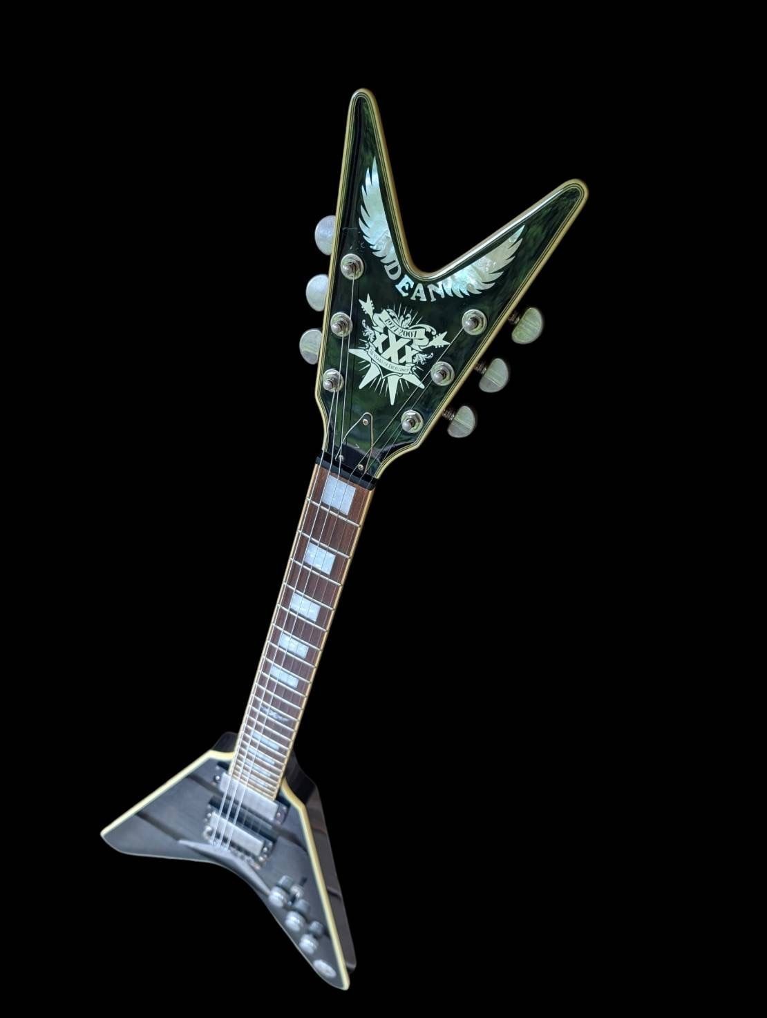 Msc-004 Super Rare Dean Flying V 30Th Anniversary Limited Model Electric Guitar