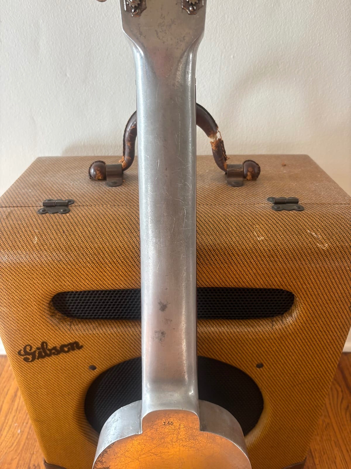 Gibson E-150 Lap Steel Guitar – 1935 1930s EH-150 EHG-150 Racing Strip Tweed