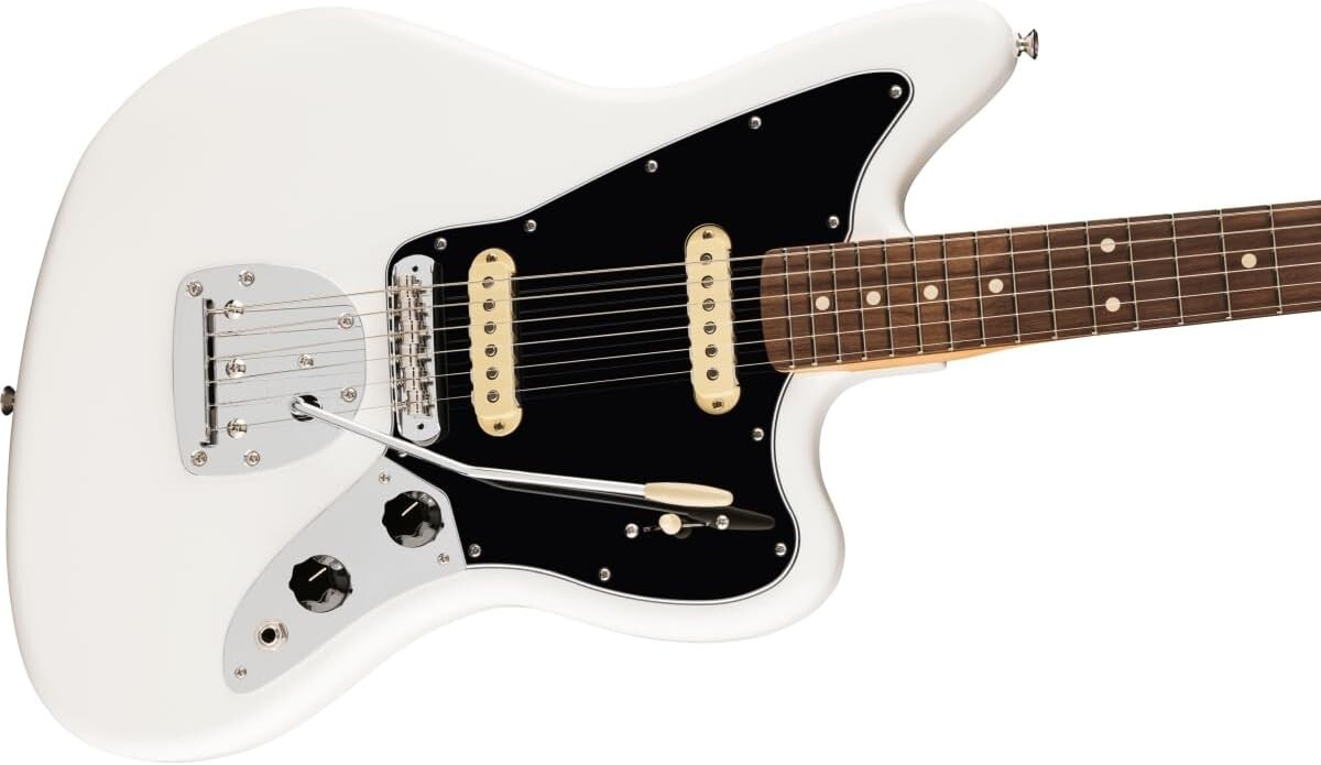 Fender Player II Jaguar Polar White Electric Guitar Brand NEW