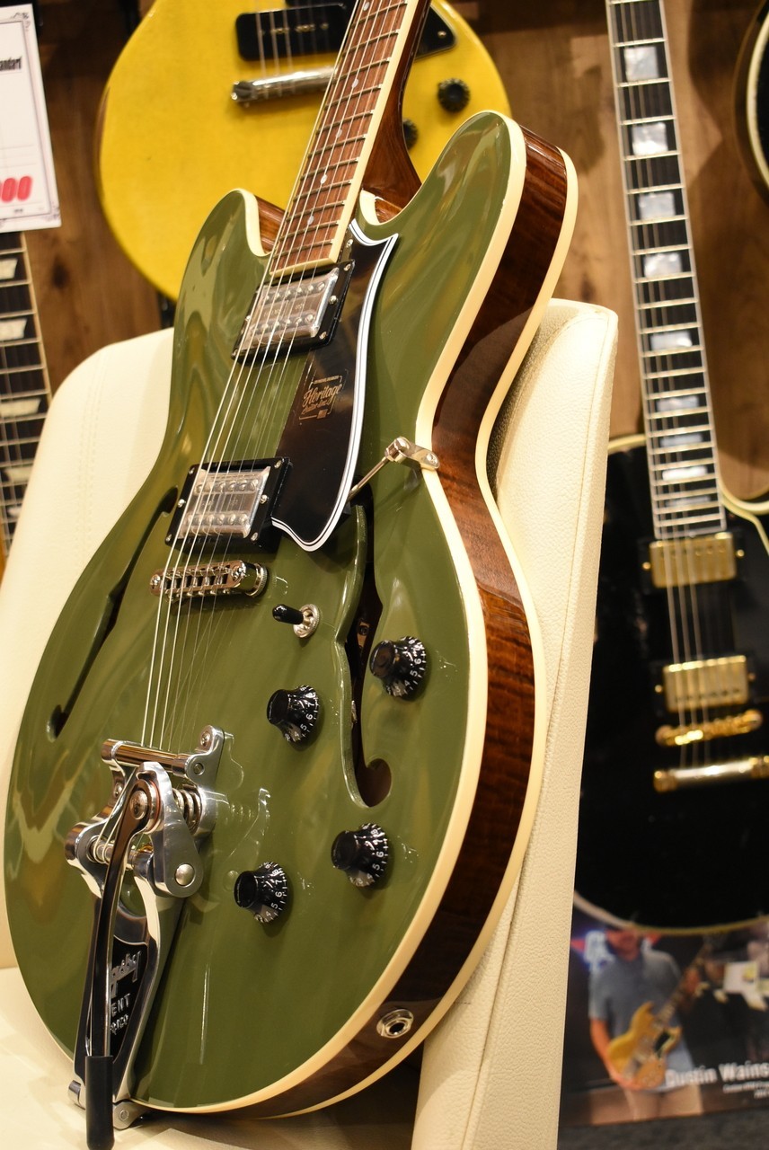 Heritage LTD H-535 Standard w/Bigsby Olive Drab [2024 Used] [3.84kg/Lollartron]