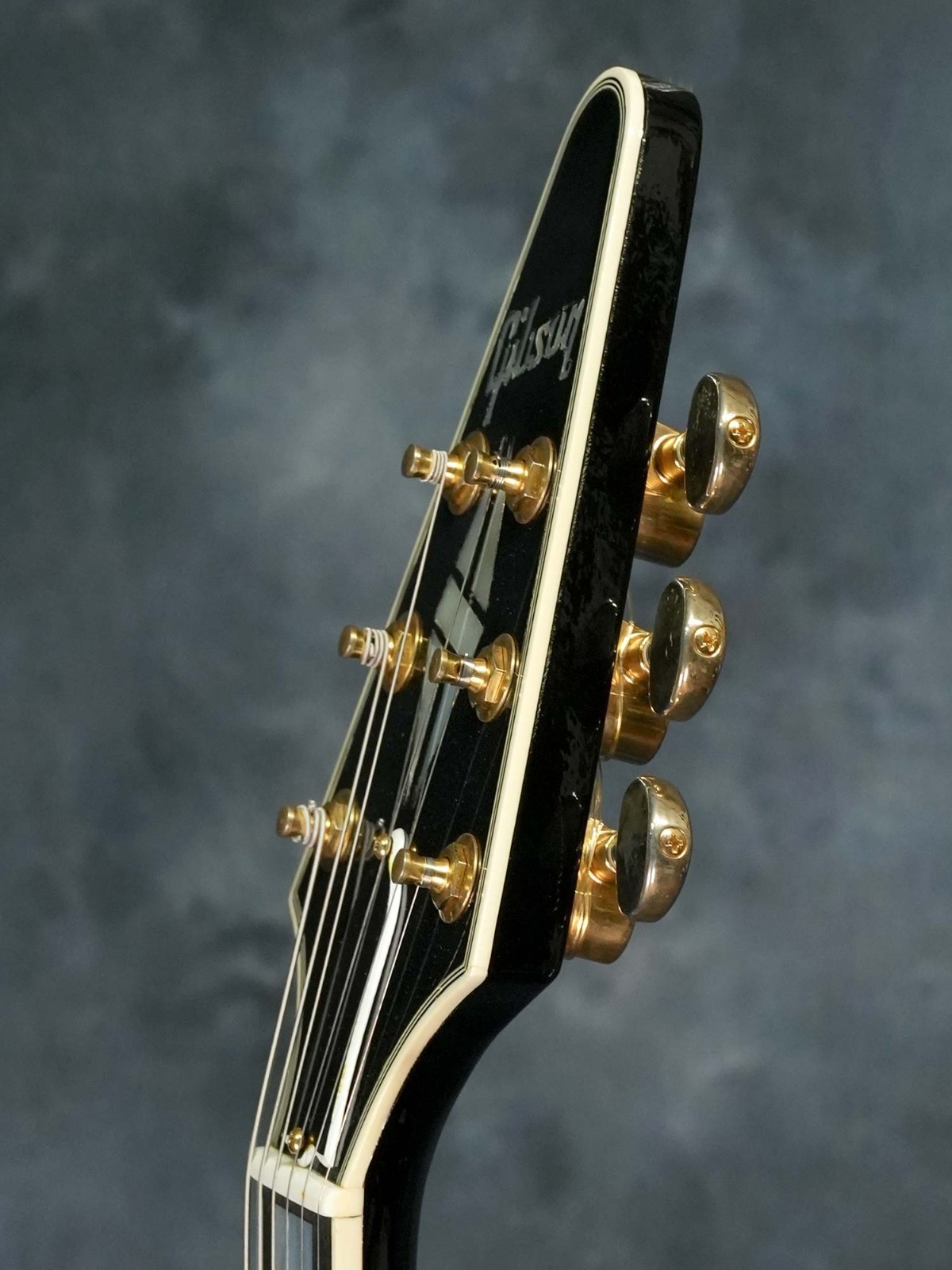 Gibson Custom Shop Flying V Custom Ebony Richlite Fingerboard Electric Guitar