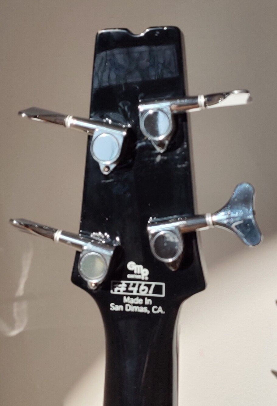 GMP THUNDERBIRD BASS GUITAR – JERRY DIXON of WARRANT – OWNED BY and STAGE USED