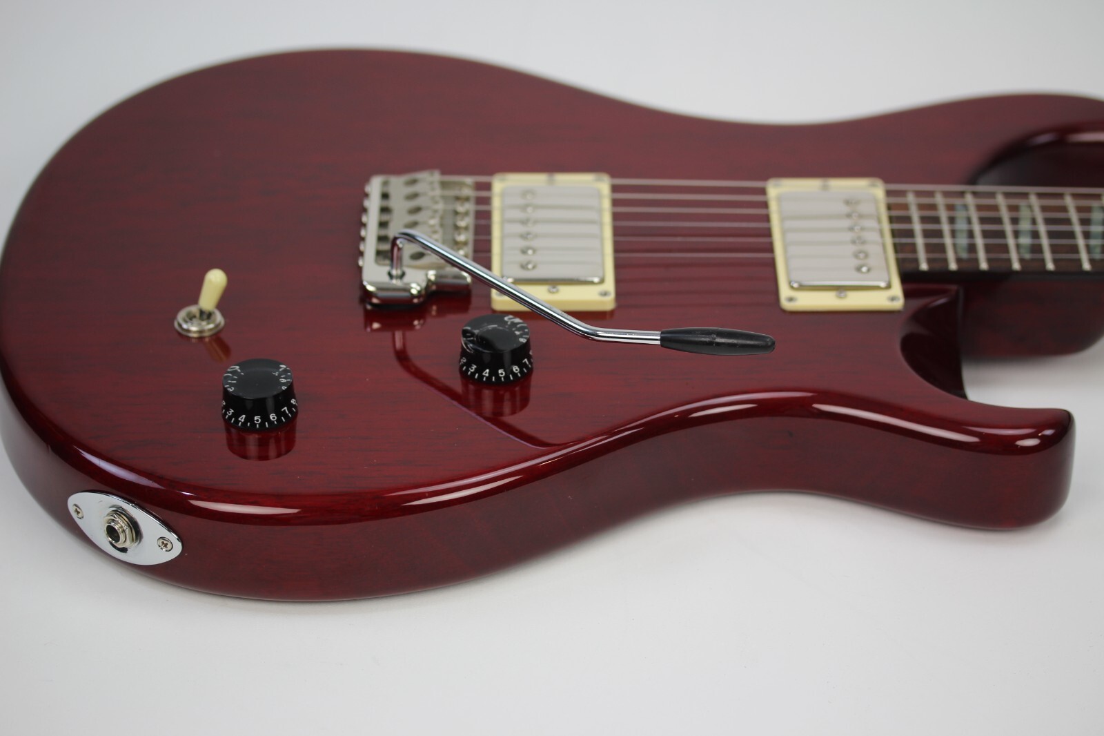 PRS SE Santana Signature 2001 MIK HH Scarlet Red Carlos Paul Reed Smith Guitar