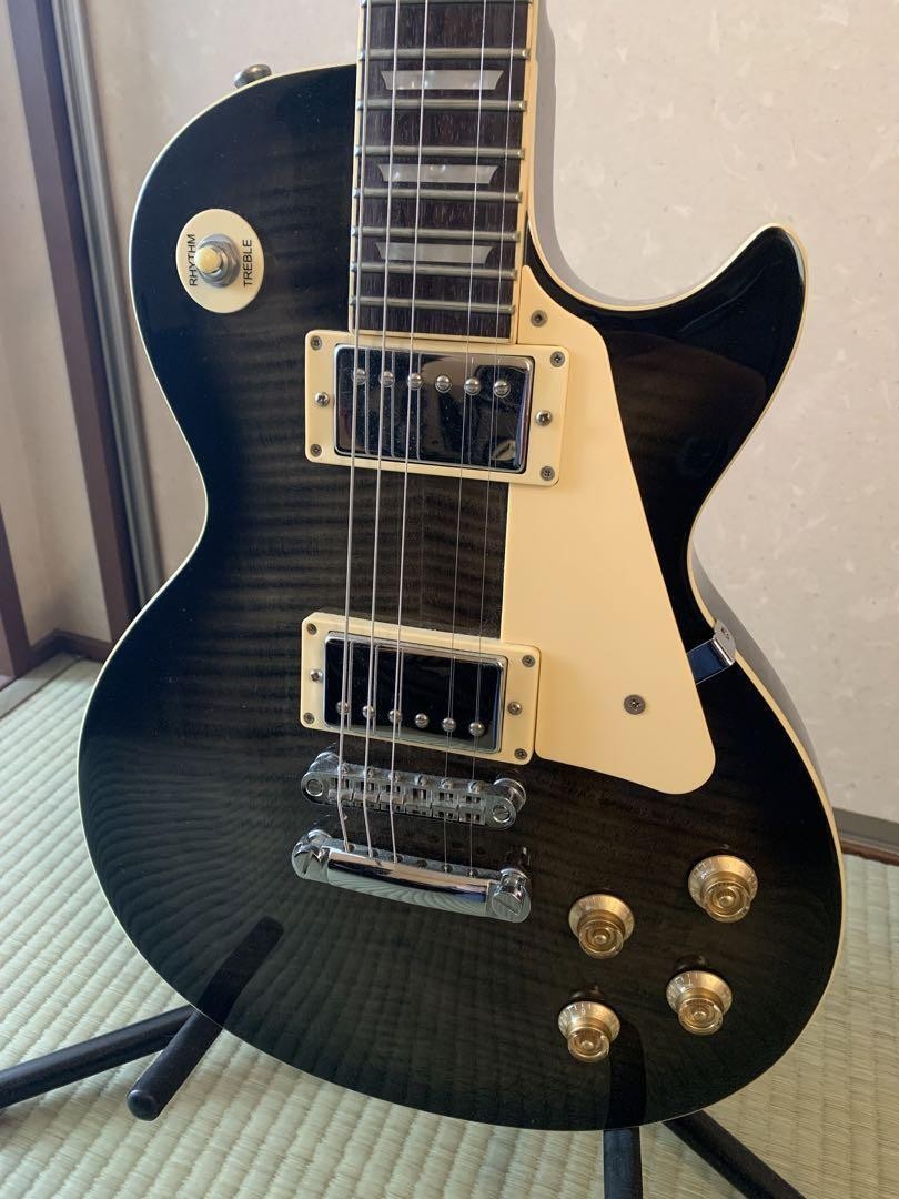 Electric Guitar Blitz by Aria Pro II Leopard BLP-450 SBK SN 6110604514 w/ Case