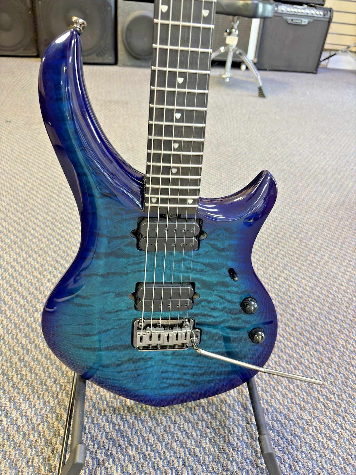 Sterling John Petrucci MAJ200 Cerulean Paradise Electric Guitar *Pre Owned*