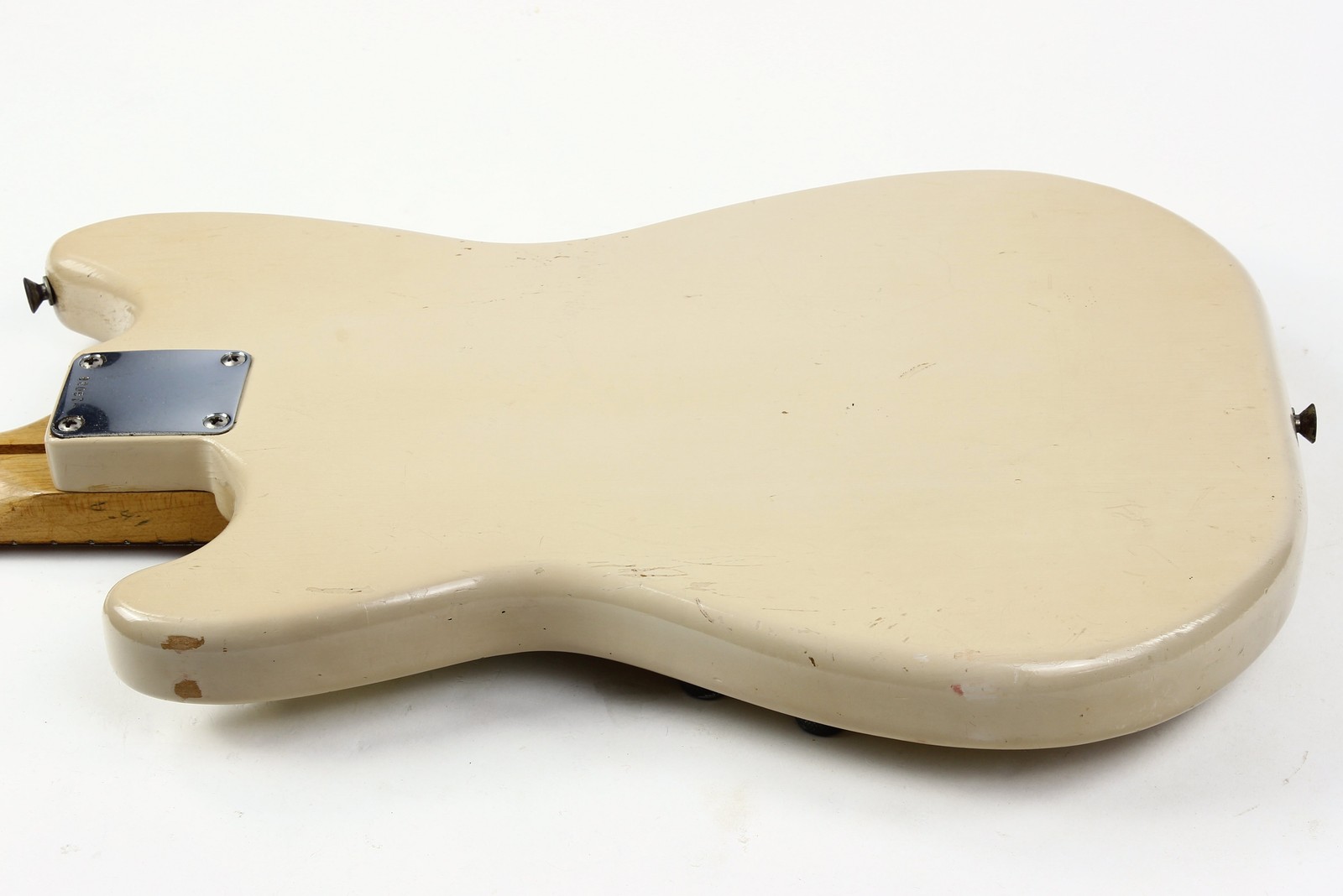 1957 Fender Duo Sonic Desert Sand Tan Wide Nut Maple Neck Anodized Guard w