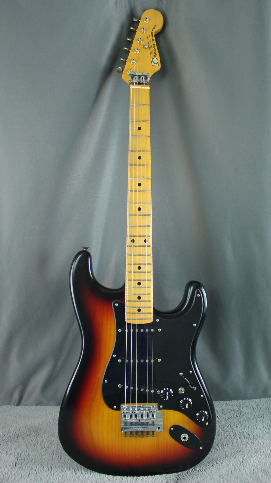 Fernandes/Burny S-Style – Tobacco Burst Japan Floyd Rose Style