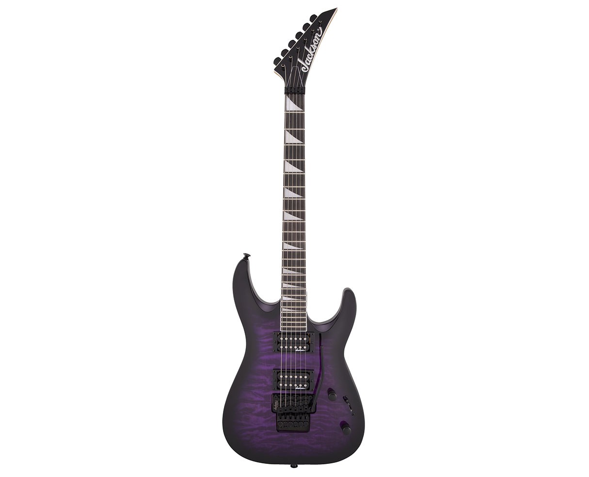 Used Jackson JS Series Dinky Arch Top JS32Q DKA – Trans Purple Burst
