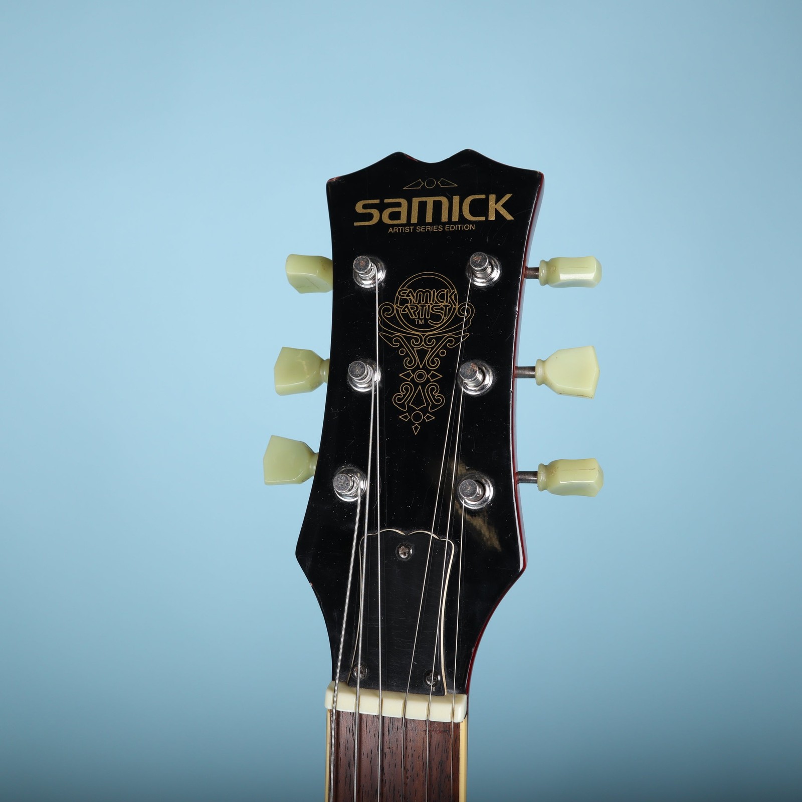 1996 Samick Artist Series SG Electric Guitar Cherry Red