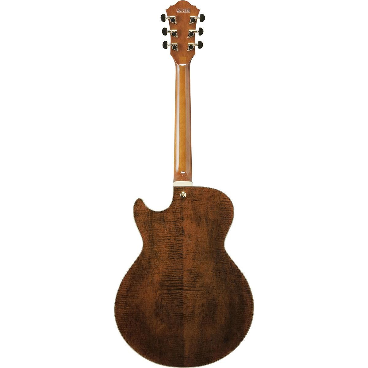 Ibanez Artcore Expressionist Series AG95MG Electric Guitar, Dark Amber