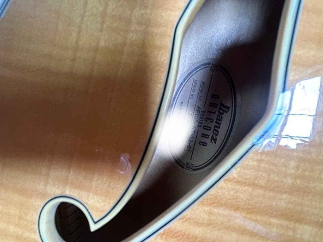Ibanez Af105Nt With Full Aco Hard Case