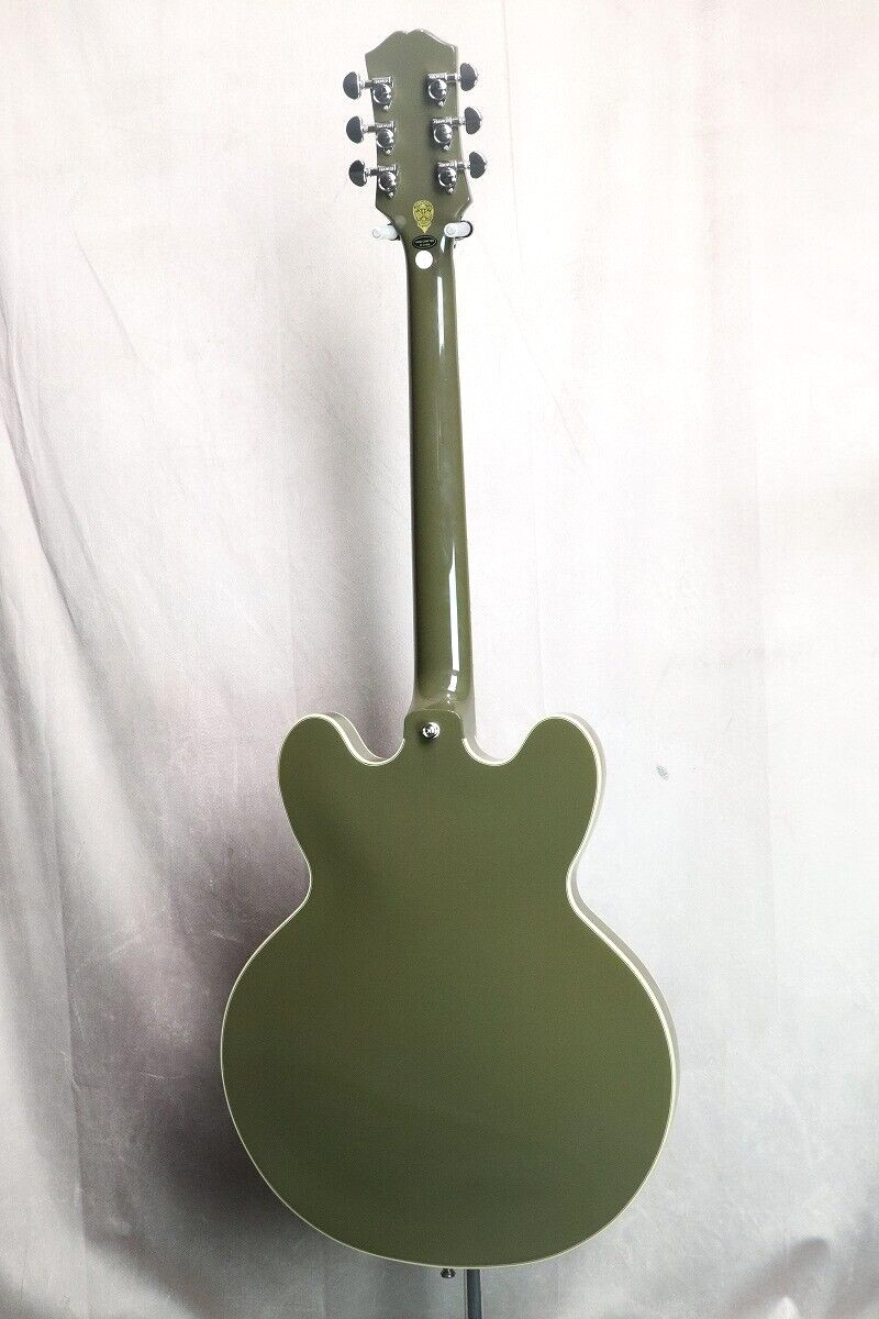 NEW Epiphone Shinichi Ubukata ES-355 Custom Bigsby ver.02 Olive Drab Hard Case