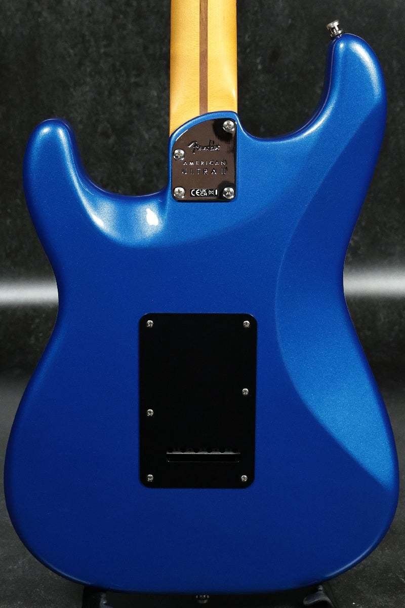 Fender American Ultra II Stratocaster HSS Ebony Noble Blue #GG3h9