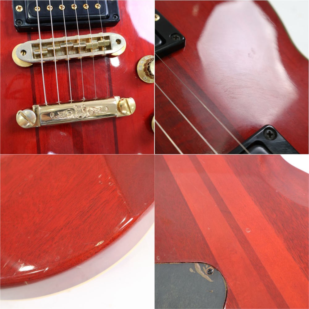 Used Yamaha SG1500 Persimmon Red, 1982 model.