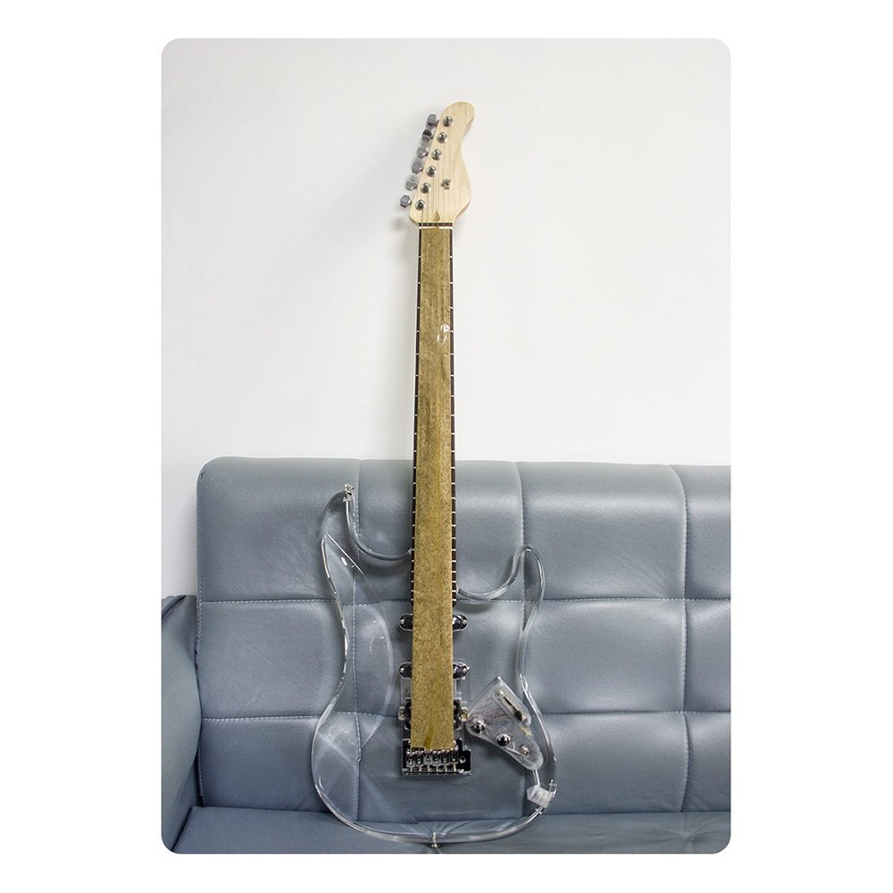 Single Coil -Single Coil-Humbucker Crystal Electric Guitar