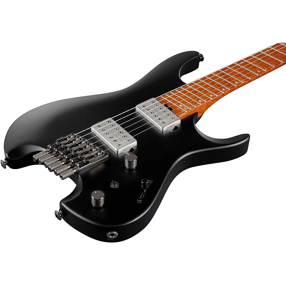 Ibanez QX Headless 6str Electric Guitar Black Flat