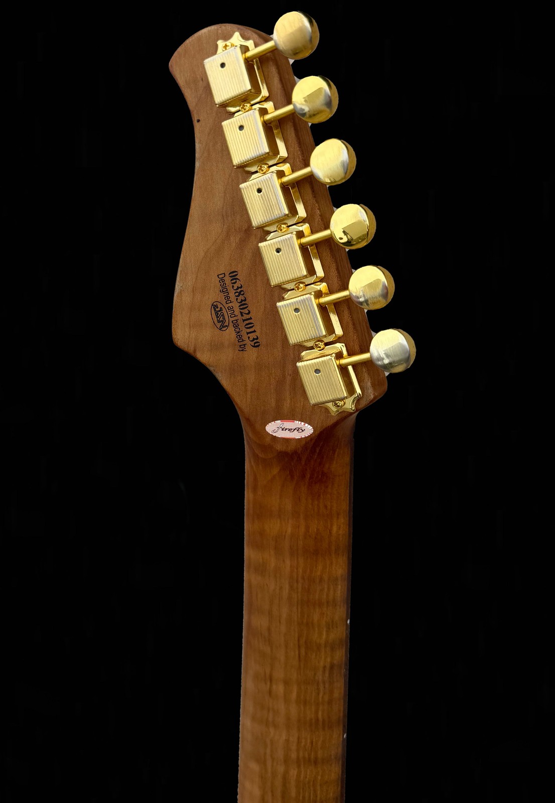 Firefly FFST Relic Electric Guitar Sunburst Roasted Maple Alnico 5 Compound