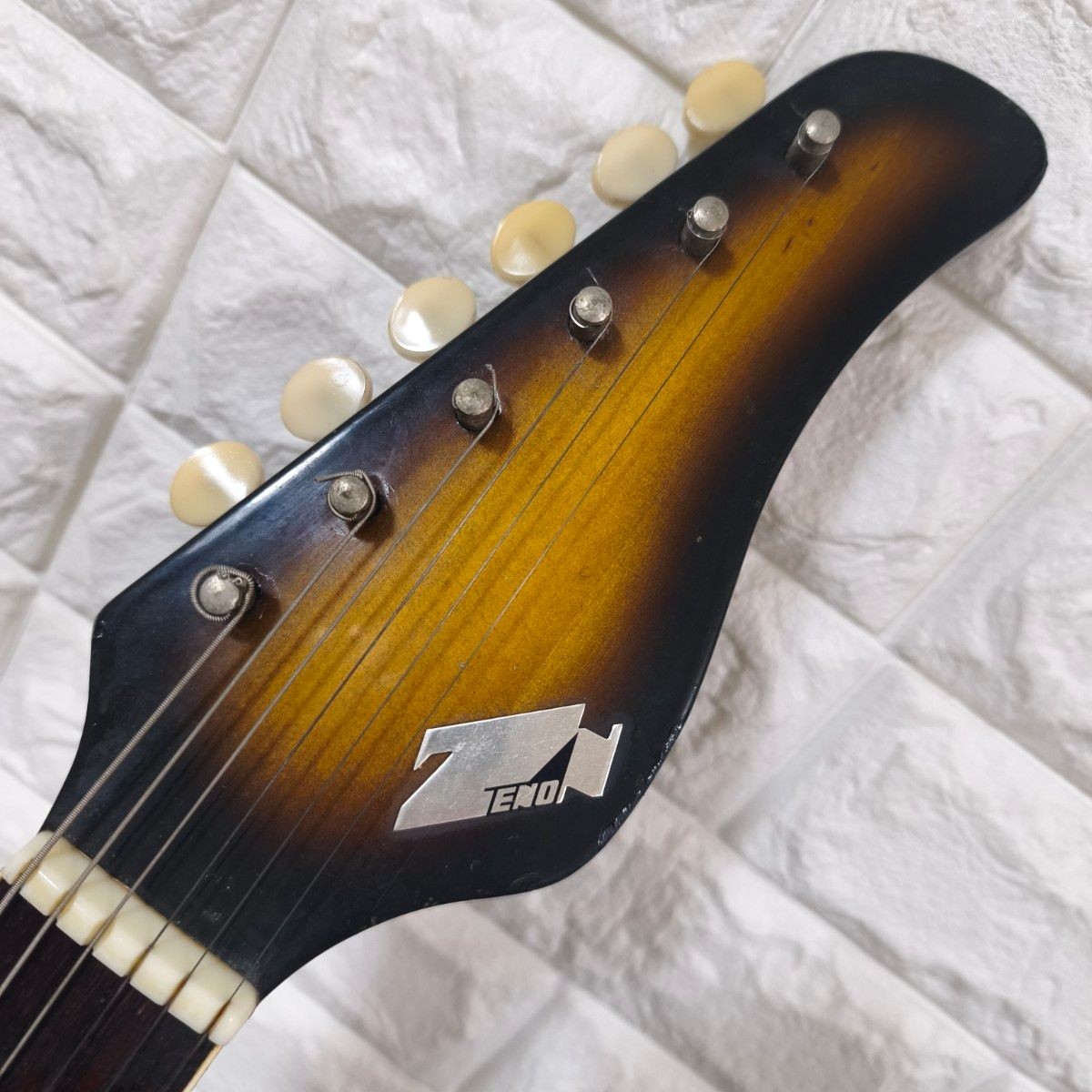 ZENON ES-70T Bizarre Guitar Japan Vintage As Is