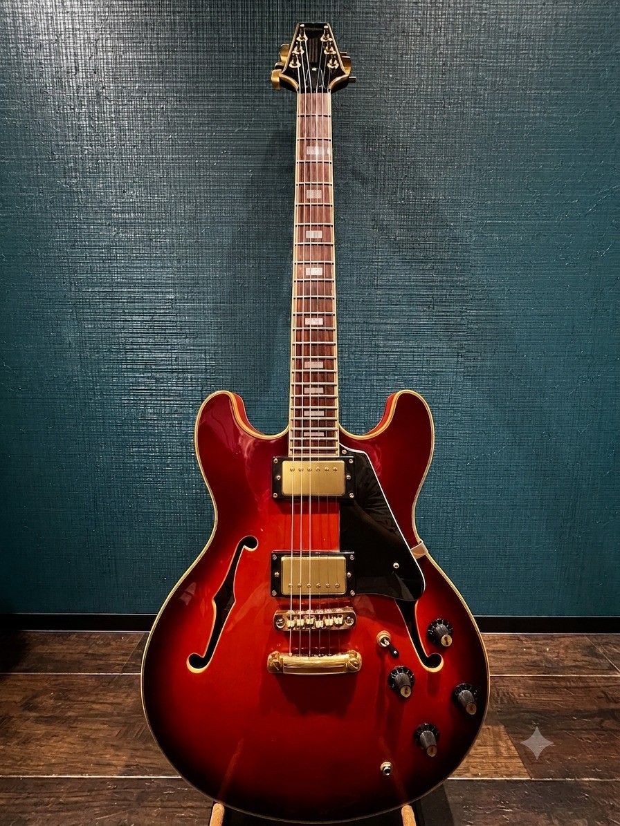 Aria Pro II TA-Series Type Cherry Sunburst Made in Korea (S-serial) w/soft case