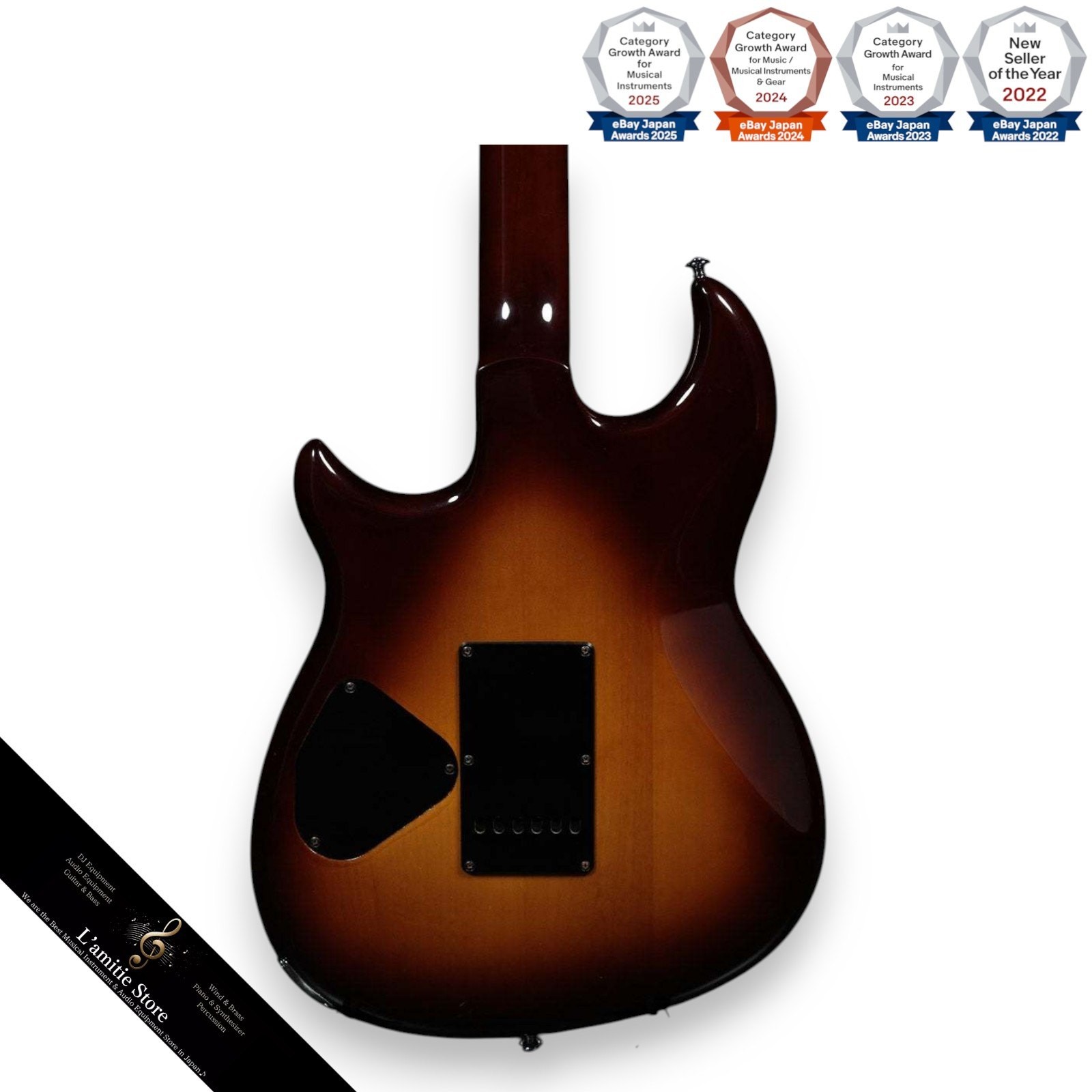Yamaha SF3000 Brown Sunburst Electric Bass Guitar Creases Scratches