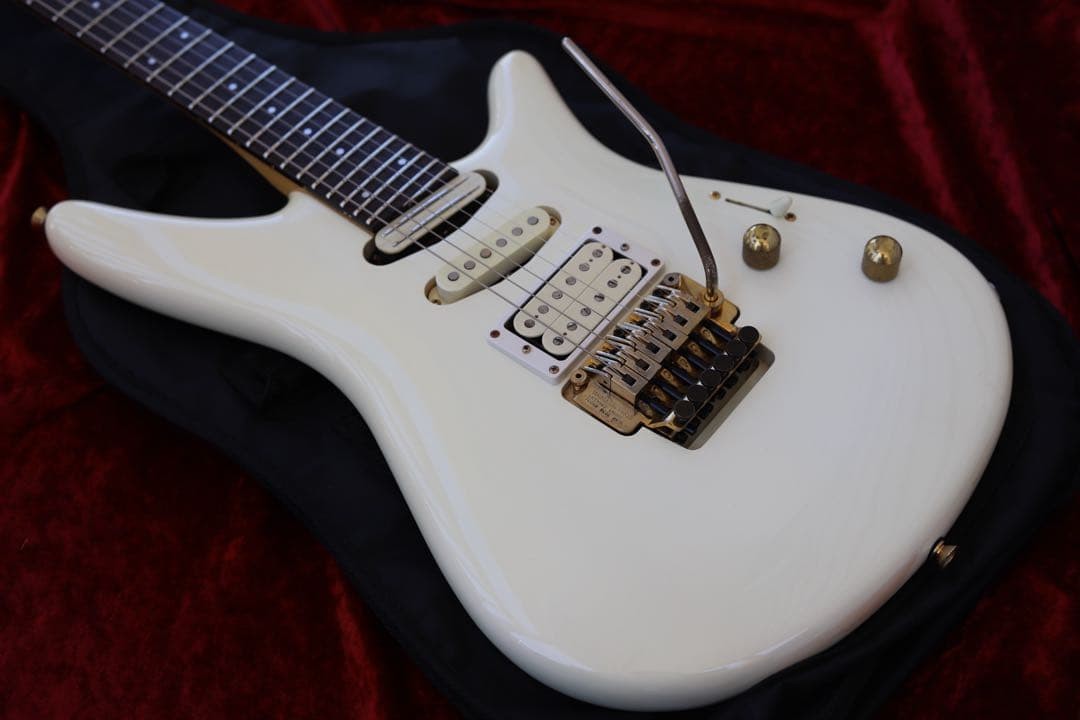 Yamaha MG-KII HSH Electric Guitar White w/ Soft Case Maintained MIJ Used Japan