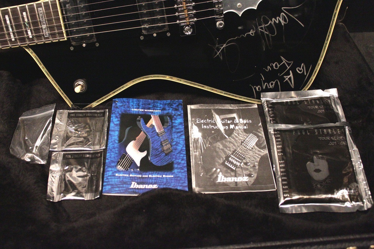 Ibanez PS-10 Classic Paul Stanley Signature Black Made in Japan 1996 E.Guitar