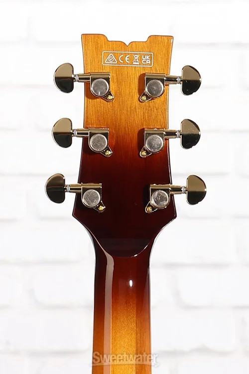 Ibanez Artcore Expressionist AM93QA Electric Guitar – Vintage Violin High Gloss