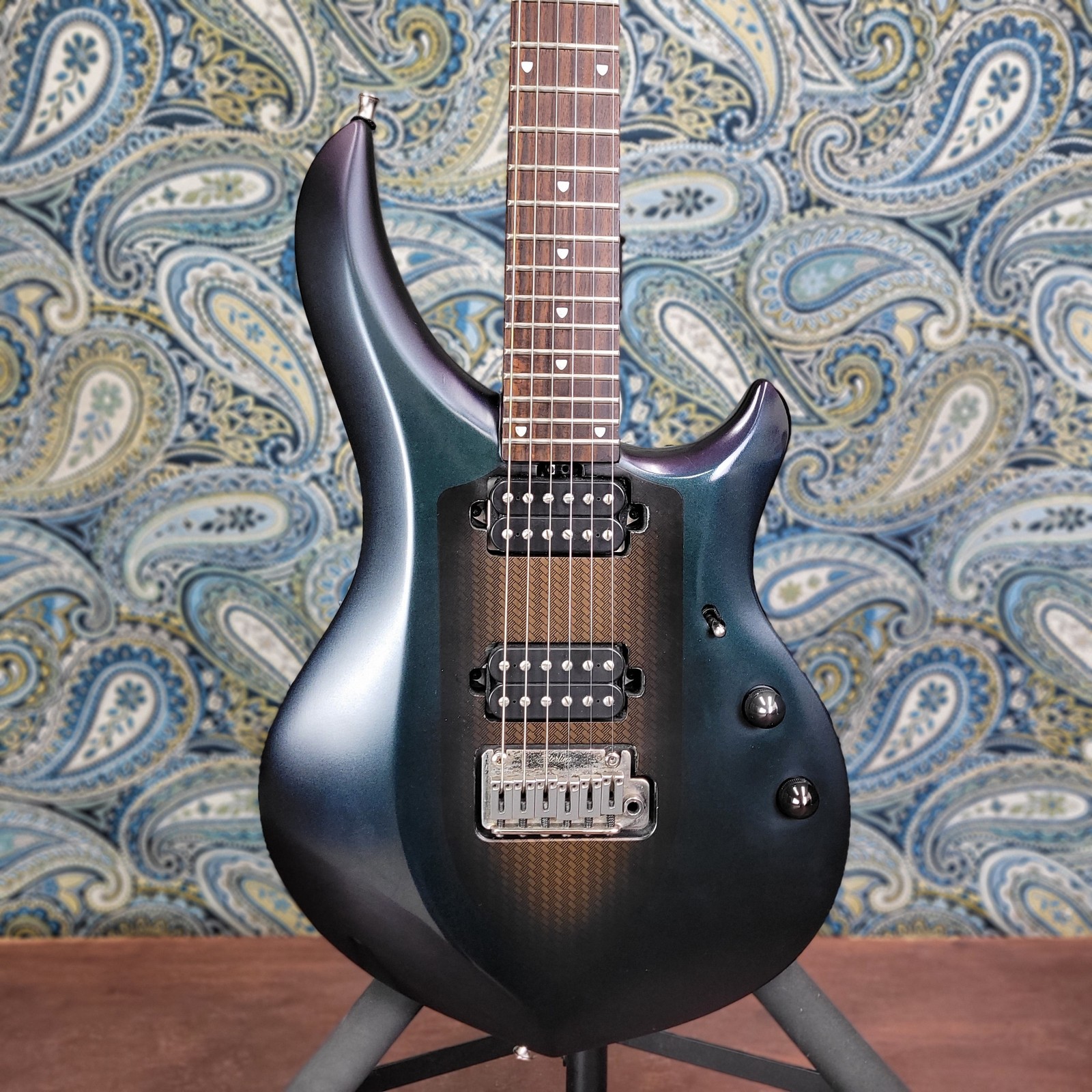 Used Sterling by Music Man John Petrucci Majesty MAJ100 Arctic Dream w/Gig Bag