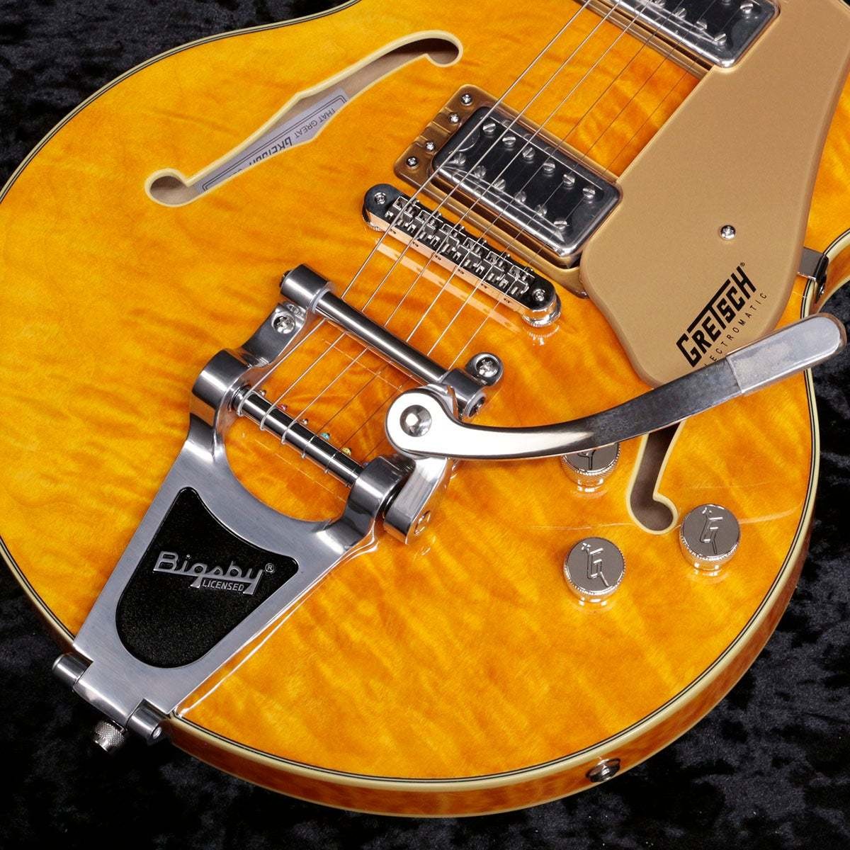 Gretsch G5655T-QM Electromatic Center Block Jr. Single-Cut Quilted Maple w Bigsb
