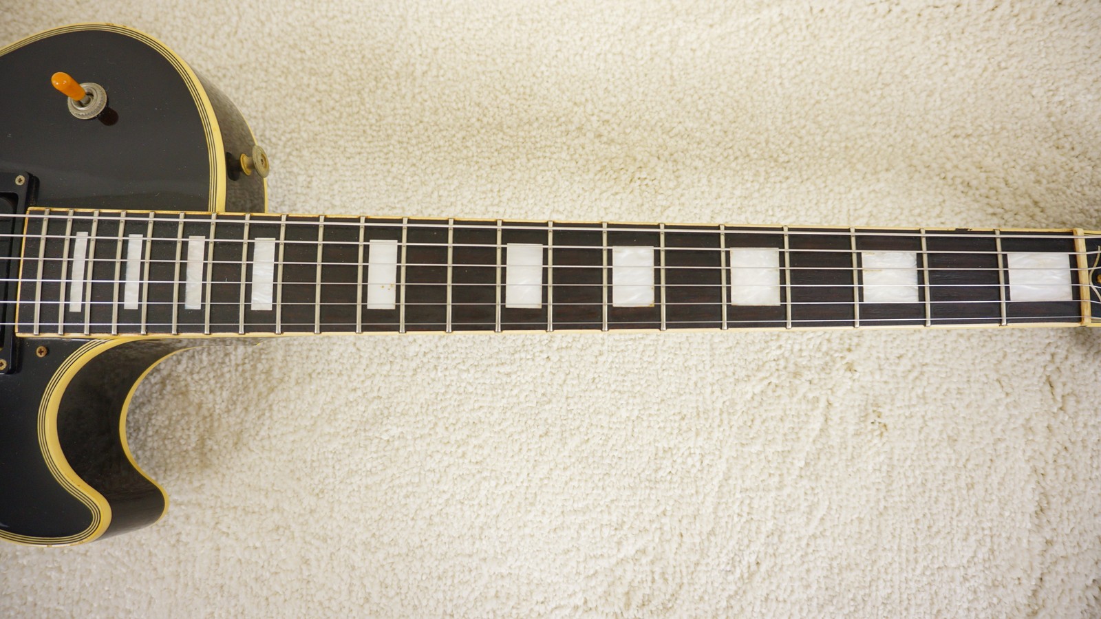 Yamaha Custom LP Style Electric Guitar Black MIJ Vintage Japan