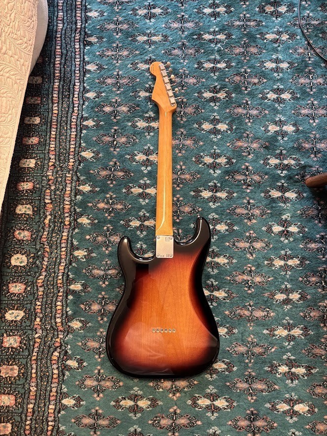 Fender Robert Cray Stratocaster Sunburst Mexico 2022 3.35kg Excellent Condition