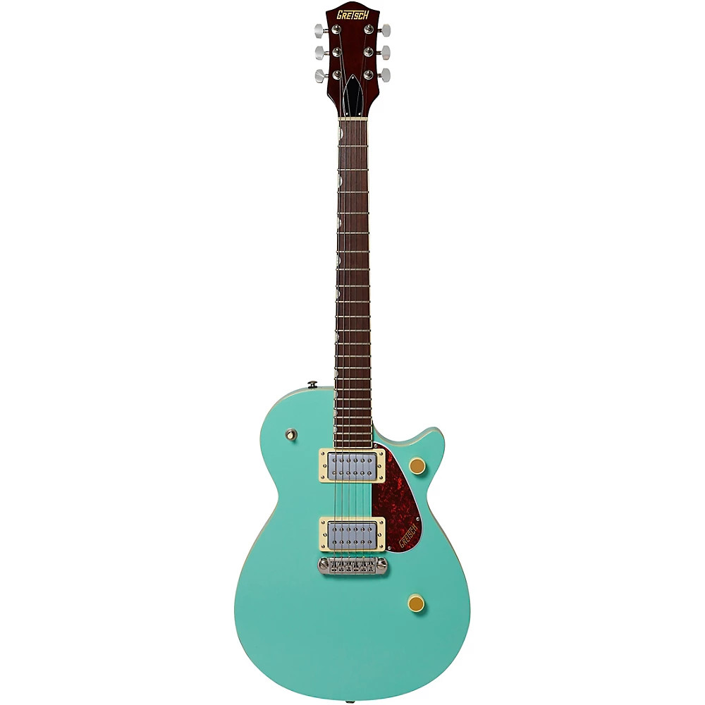 Gretsch Streamliner Jet Club Single-Cut Wraparound Bridge Guitar Mint Metallic