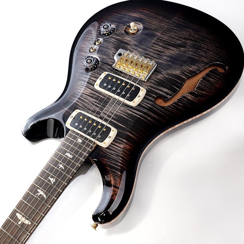 Paul Reed Smith(PRS) PRS 40th Custom 24-08 Semi-Hollow Charcoal Tri-Color Burst