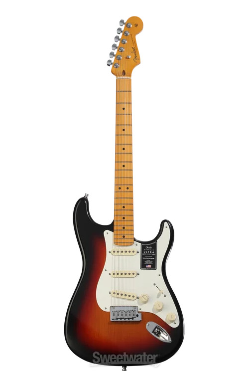 Fender American Ultra Luxe Vintage ’50s Stratocaster Electric Guitar – 3-color
