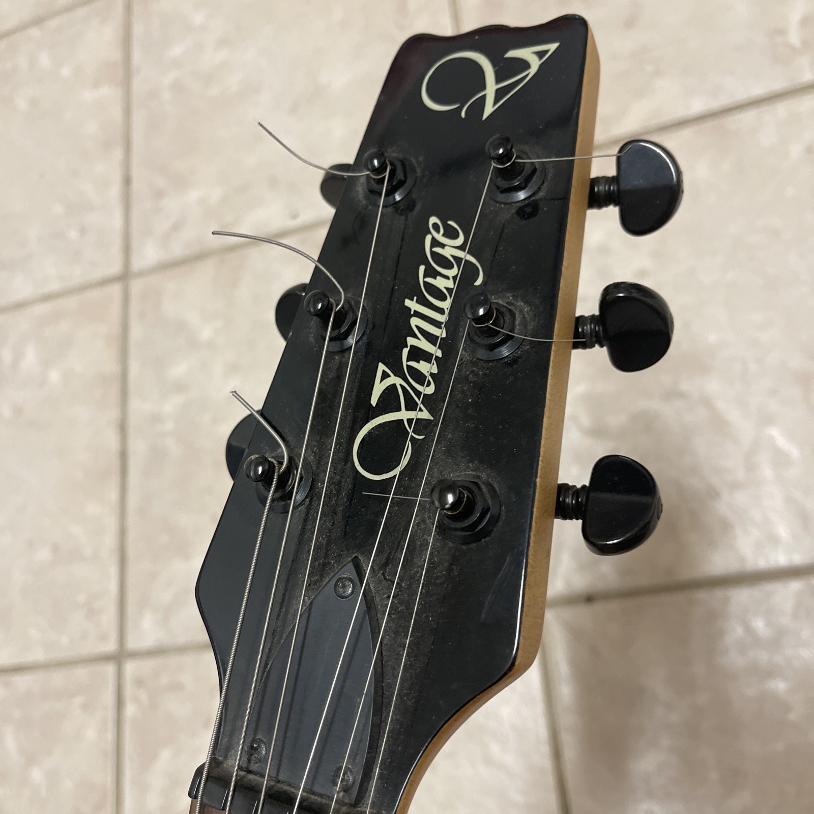 Vintage Vantage VS Electric Sunburst Guitar