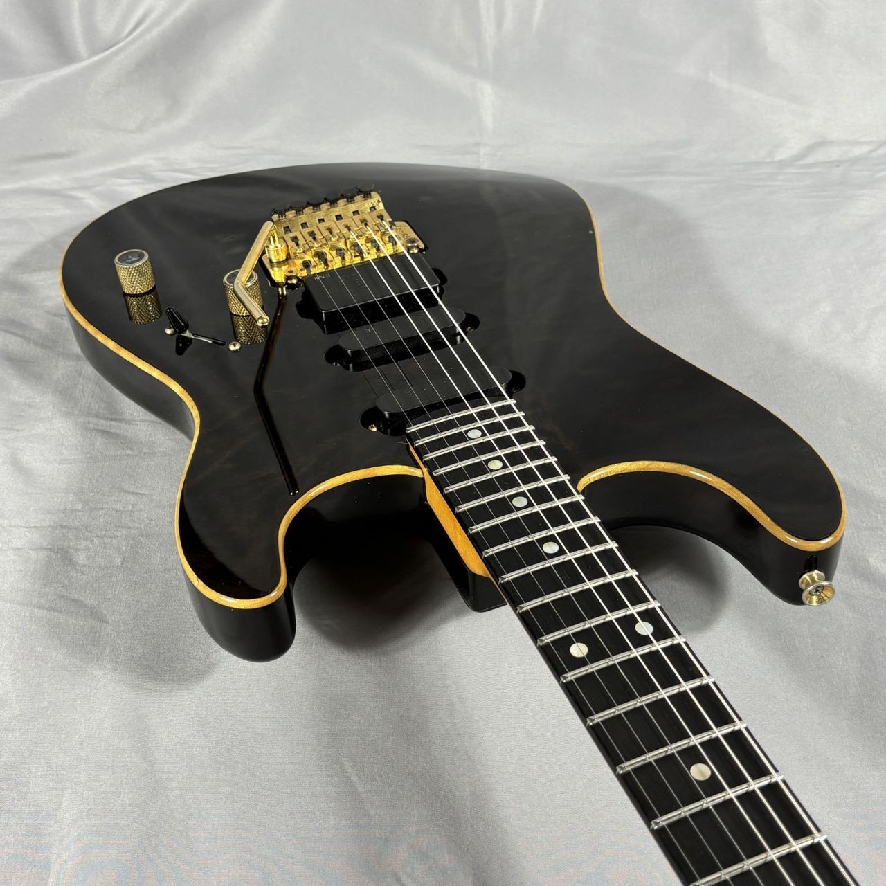 Schecter Custom ST Electric Guitar Stainless Frets Used Dings 3.81kg