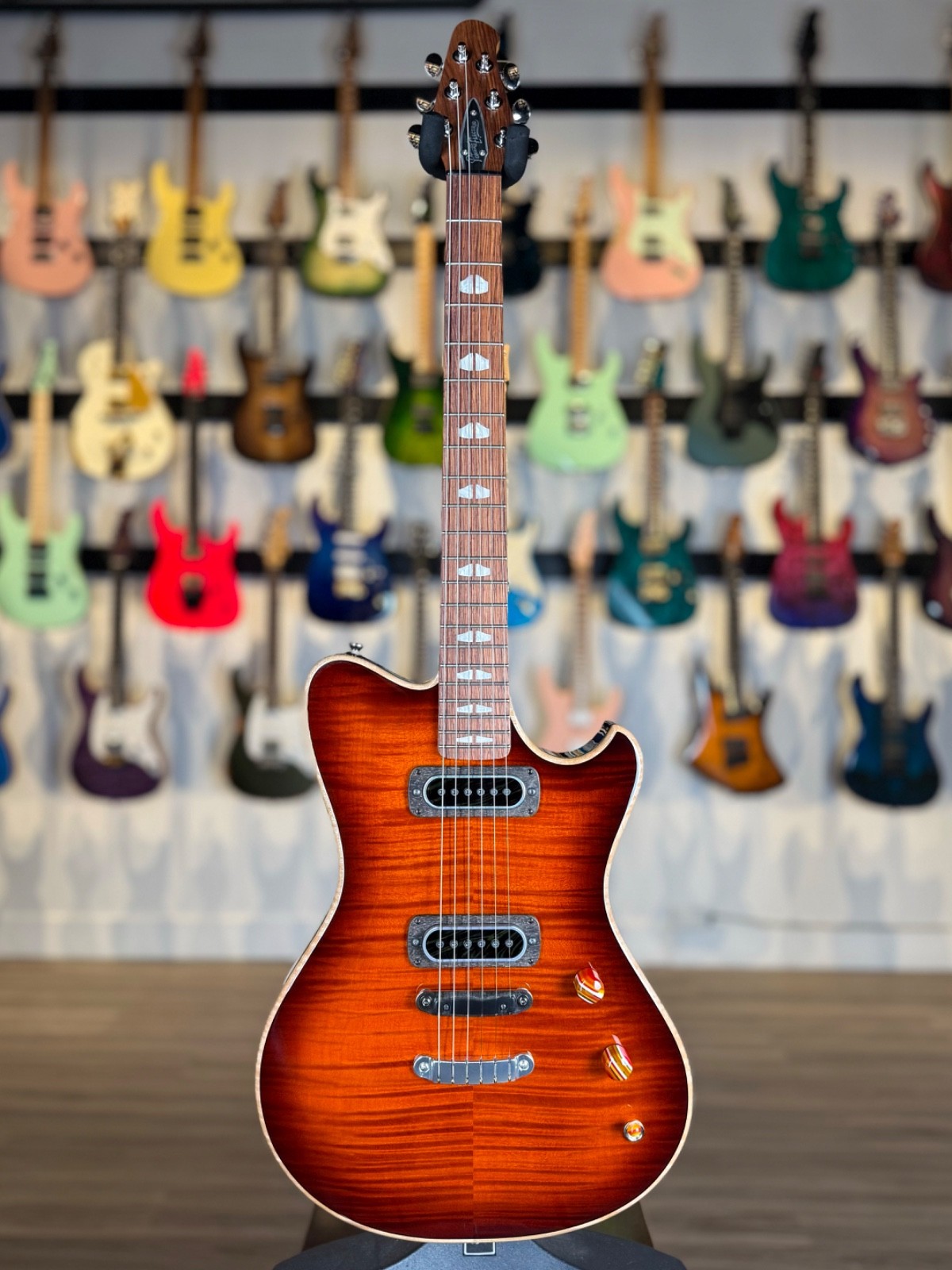Powers Electric A-Type Select Maple Custom – Violin Burst – 1 of 1