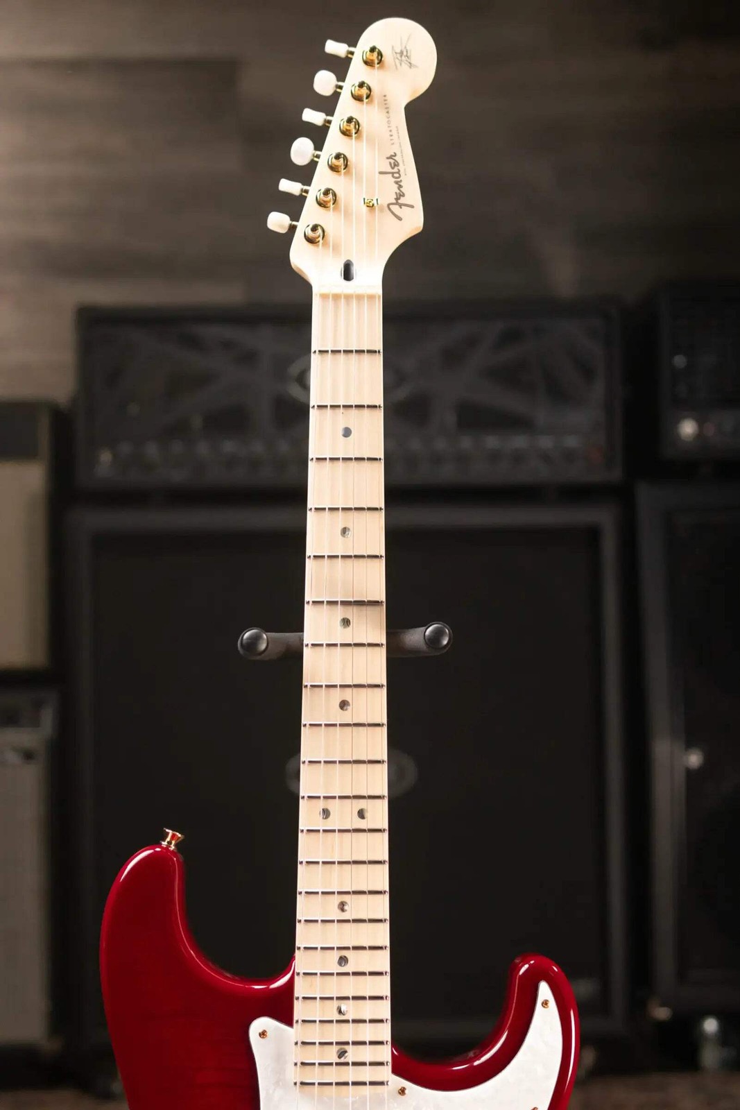 Fender Richie Kotzen Stratocaster, Maple Fingerboard Electric Guitar – Transpare