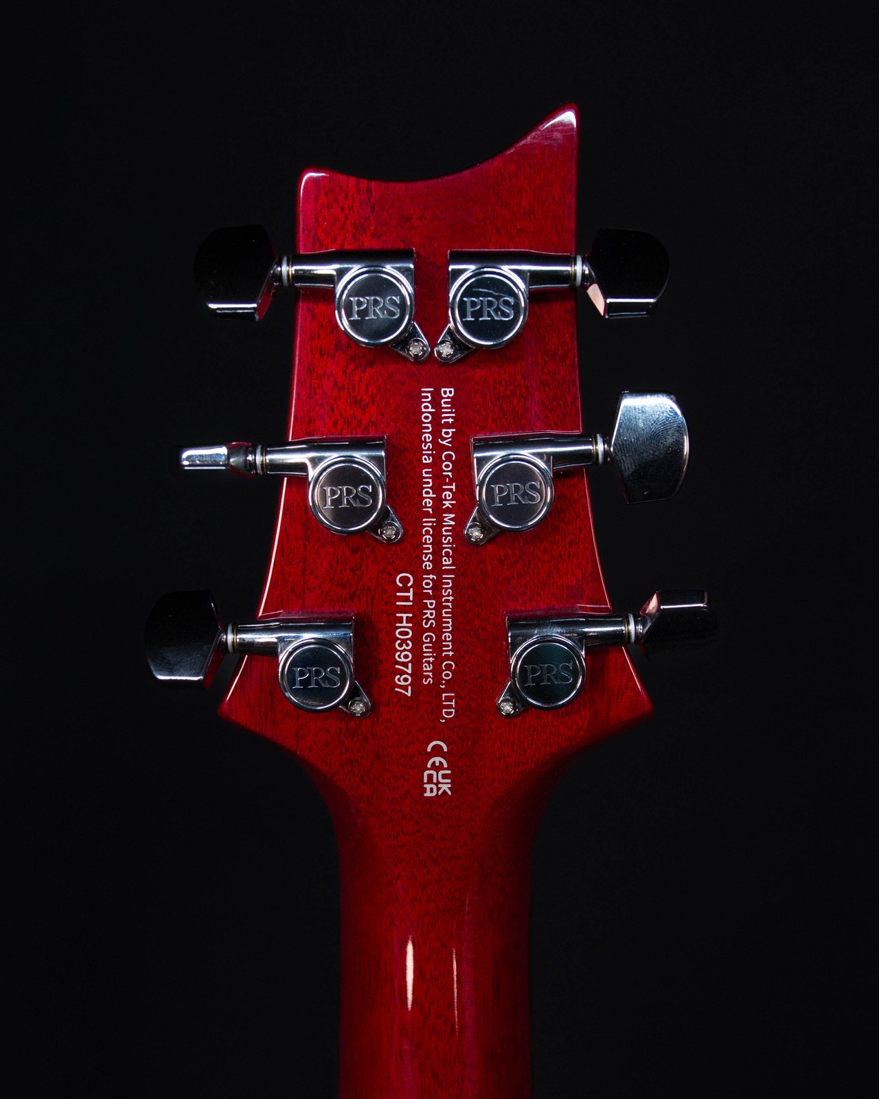 PRS SE DGT Standard, Moons, Vintage Cherry