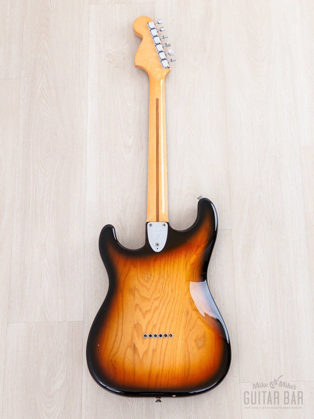1980 Fender Stratocaster Hardtail Vintage Guitar Sunburst, 100% Original w/ Case