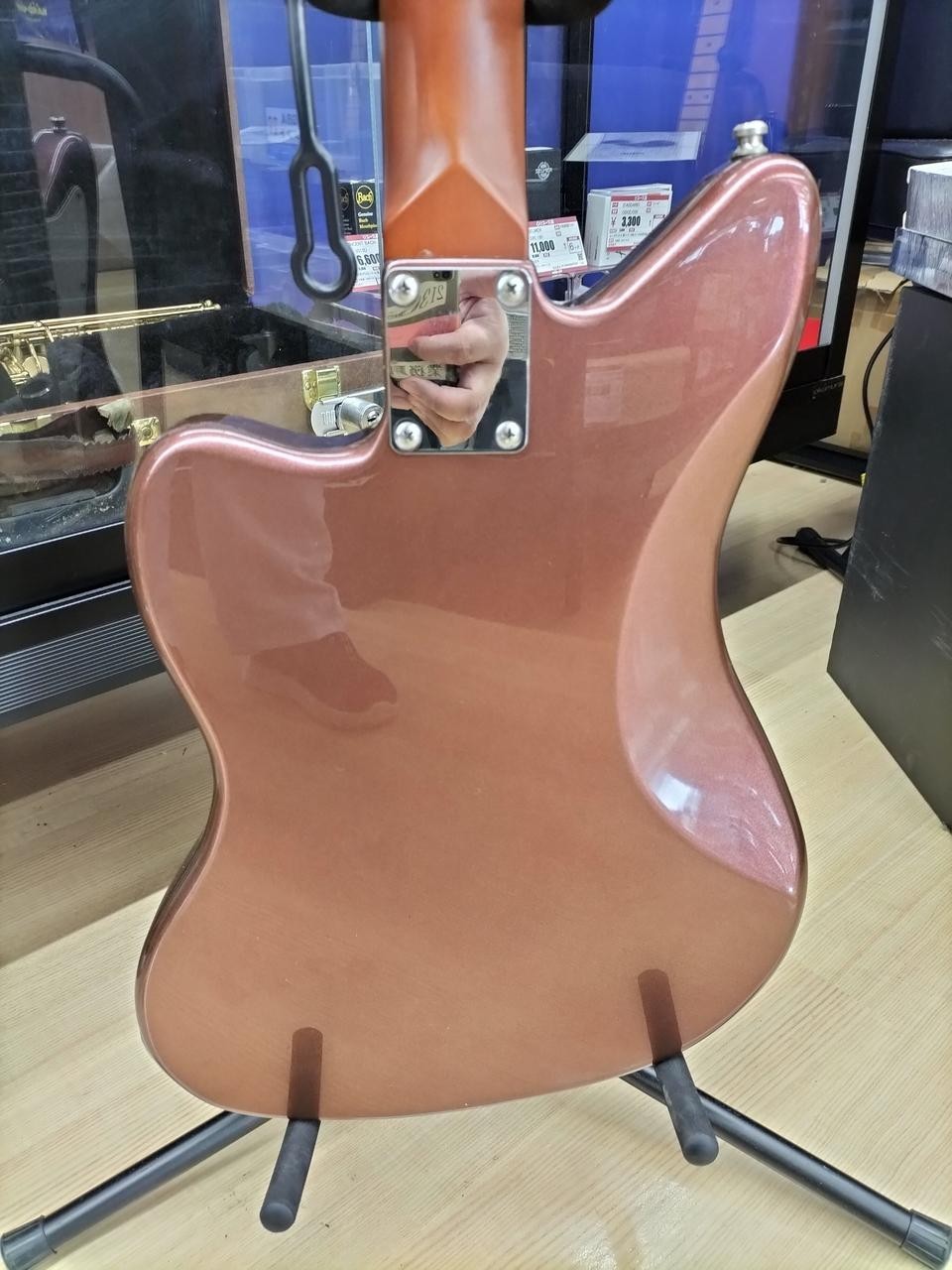 [SAGO] SEED RUTILE BURGUNDY MIST Alderbody Mapleneck Rose plywood fingerboard