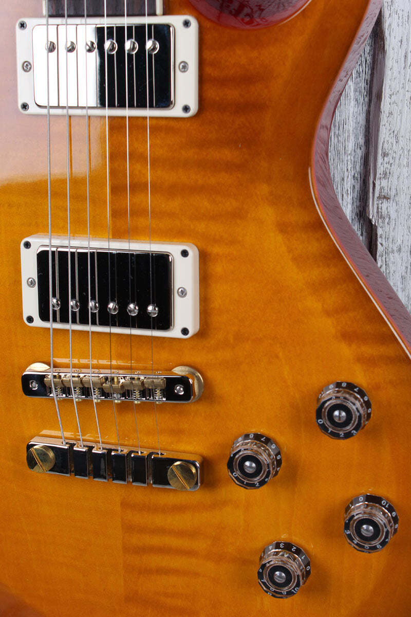 PRS S2 McCarty 594 Singlecut Electric Guitar Honey Gold Burst with Gig Bag