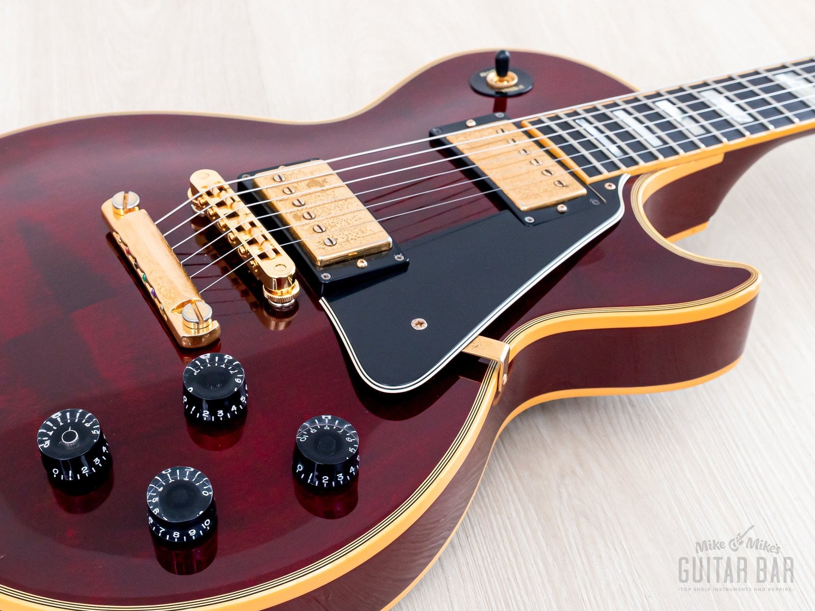 1997 Gibson Les Paul Custom Wine Red, 100% Original w/ Case