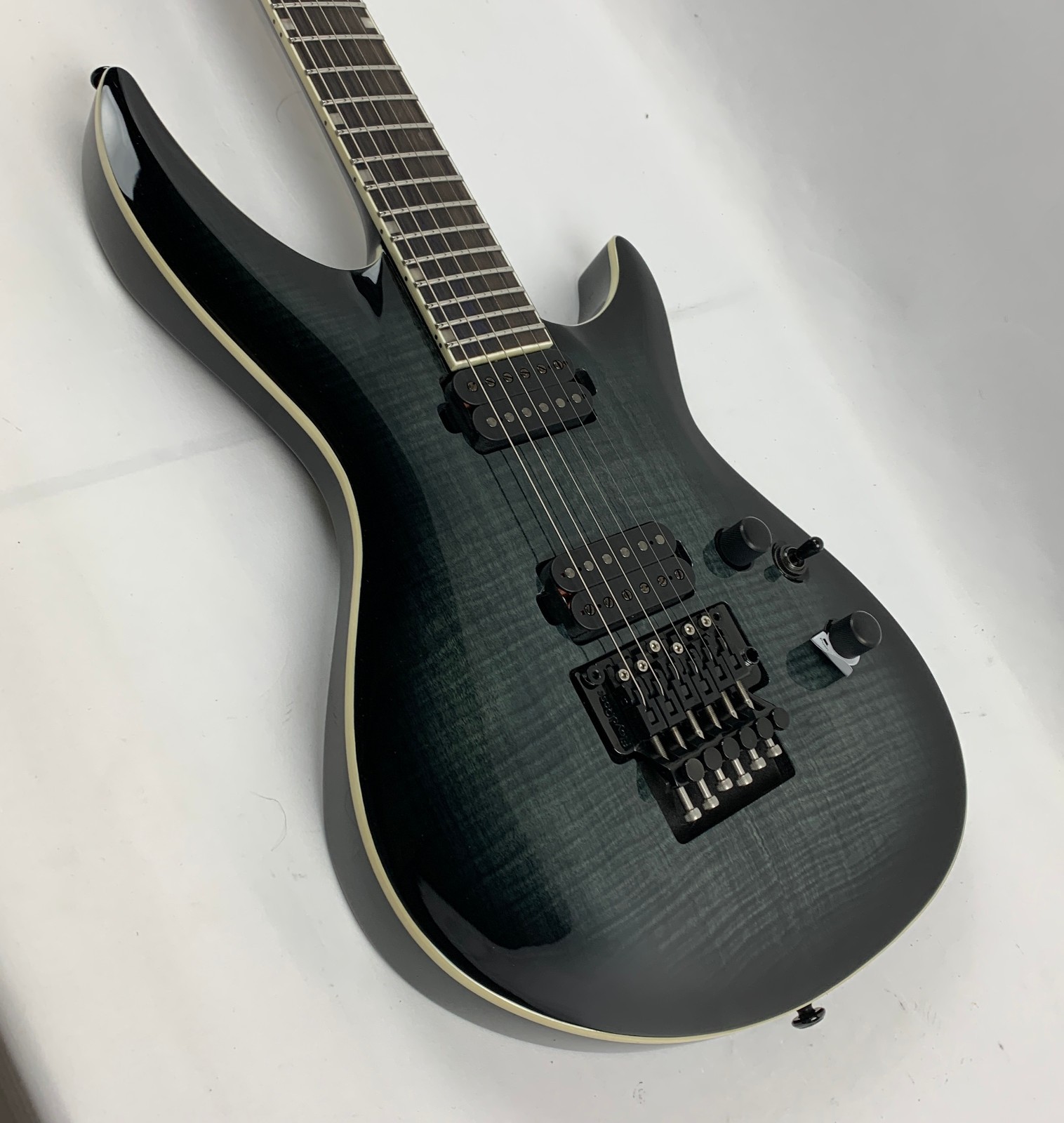 ESP LTD H3-1000FR See Thru Black Sunburst H3 1000 FR Floyd Rose B-Stock
