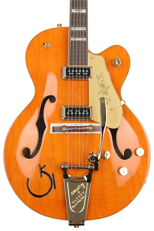 Gretsch G6120T-55GE Vintage Select 1955 Chet Atkins – Western Orange Stain,
