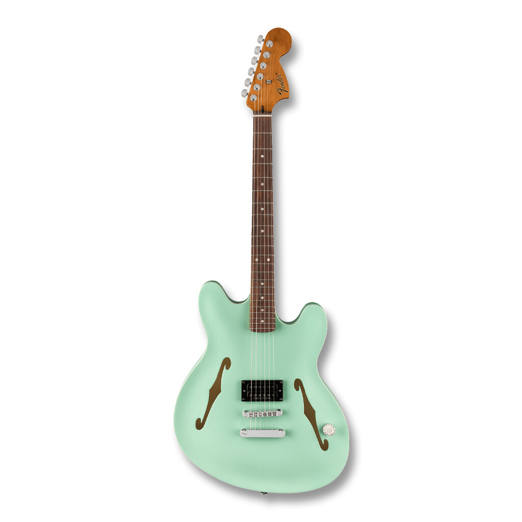 Fender Tom DeLonge Starcaster | Rosewood Fingerboard | Satin Surf Green
