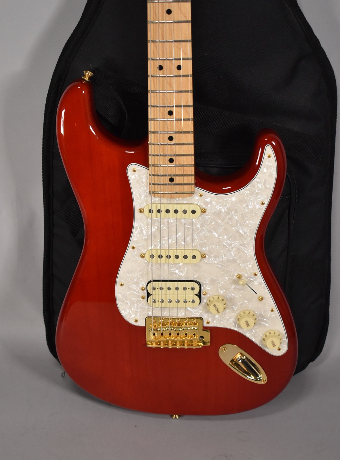 2021 Fender Tash Sultana Stratocaster | Transparent Cherry Finish W/Gig Bag