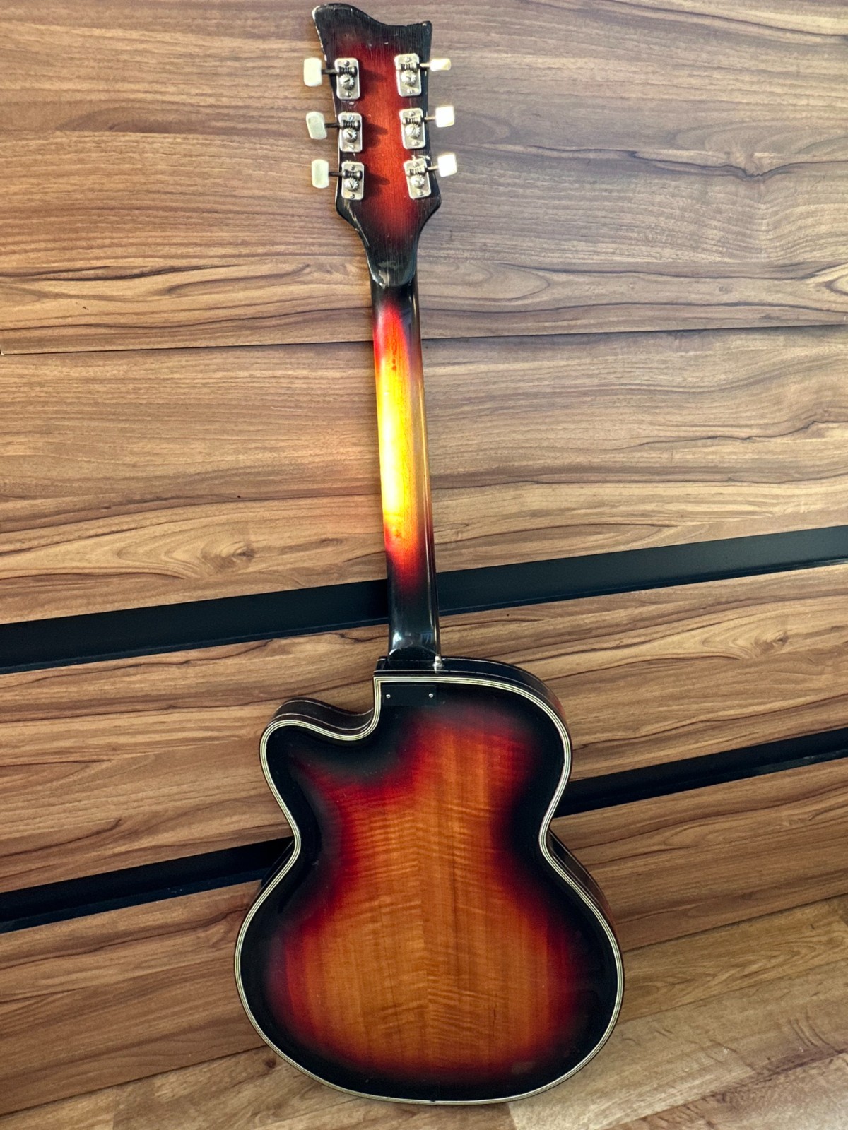 70s Musima Record GDR Germany Electric Guitar Vintage and very Rare