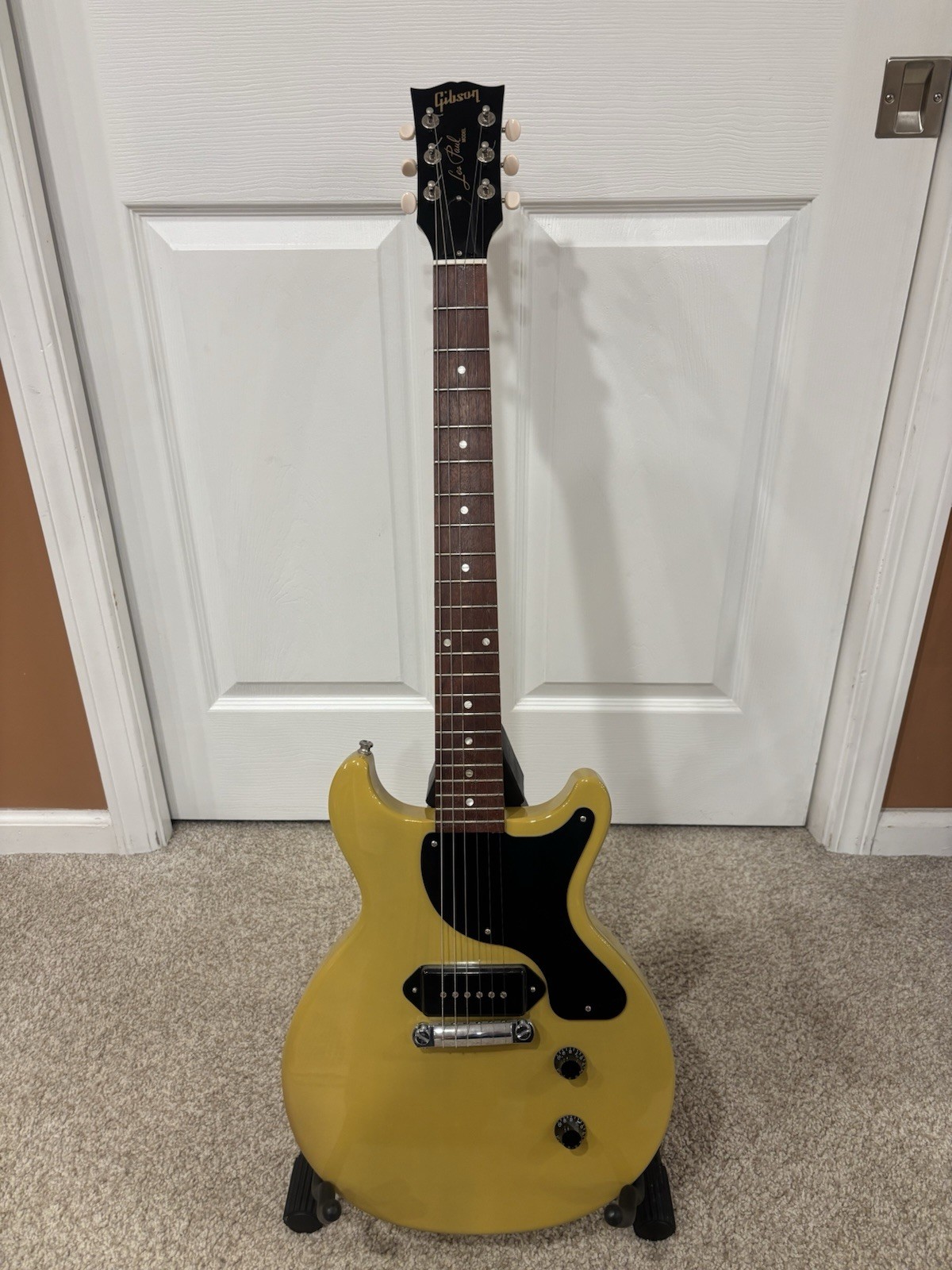 Gibson Les Paul Junior Billie Joe Doublecut w/ Leopard Print Hardshell Case