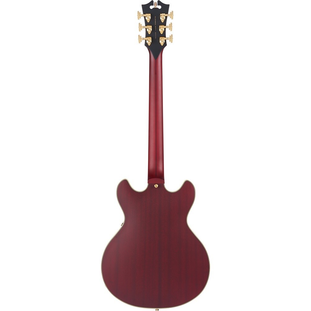 D’Angelico Deluxe Mini DC P-90 -Satin Trans Wine- Loan Online Store Exclusive